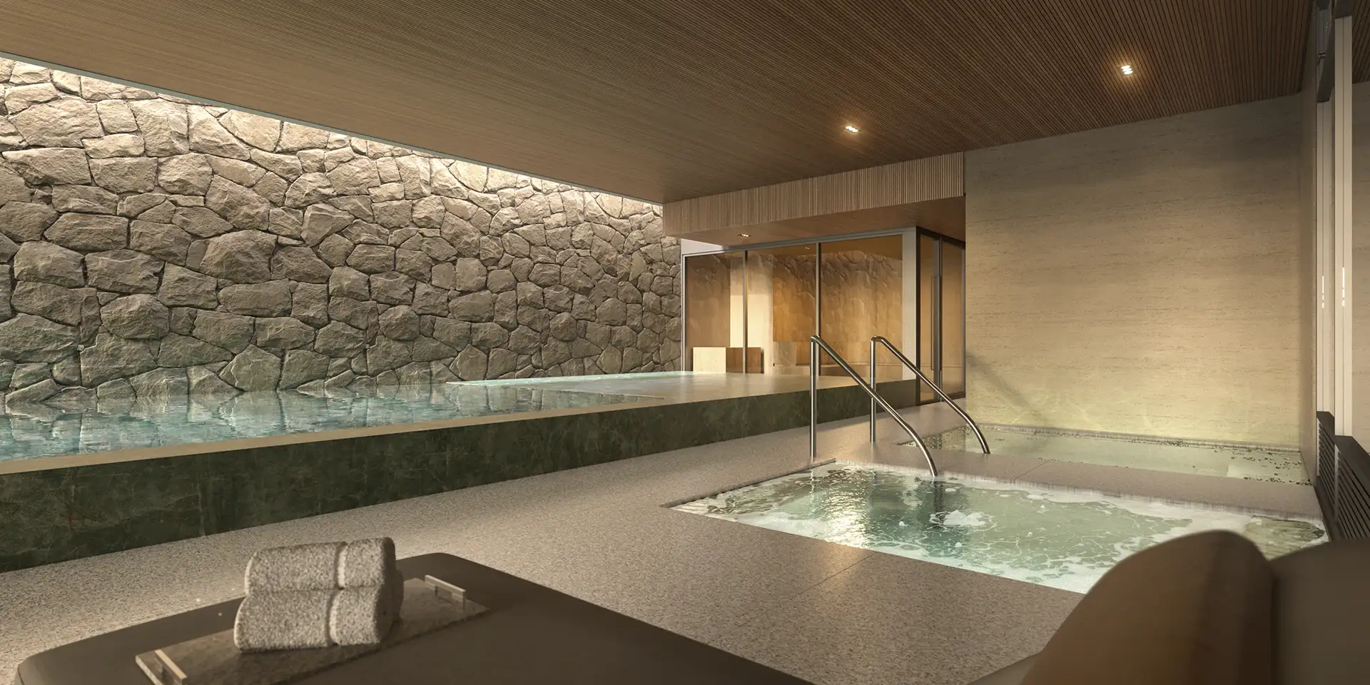 Spa com hidromassagem
