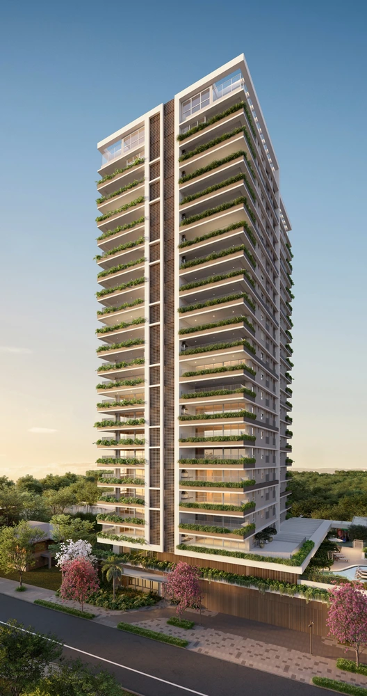 Fachada da Torre Alba, The Rose Vila Mariana